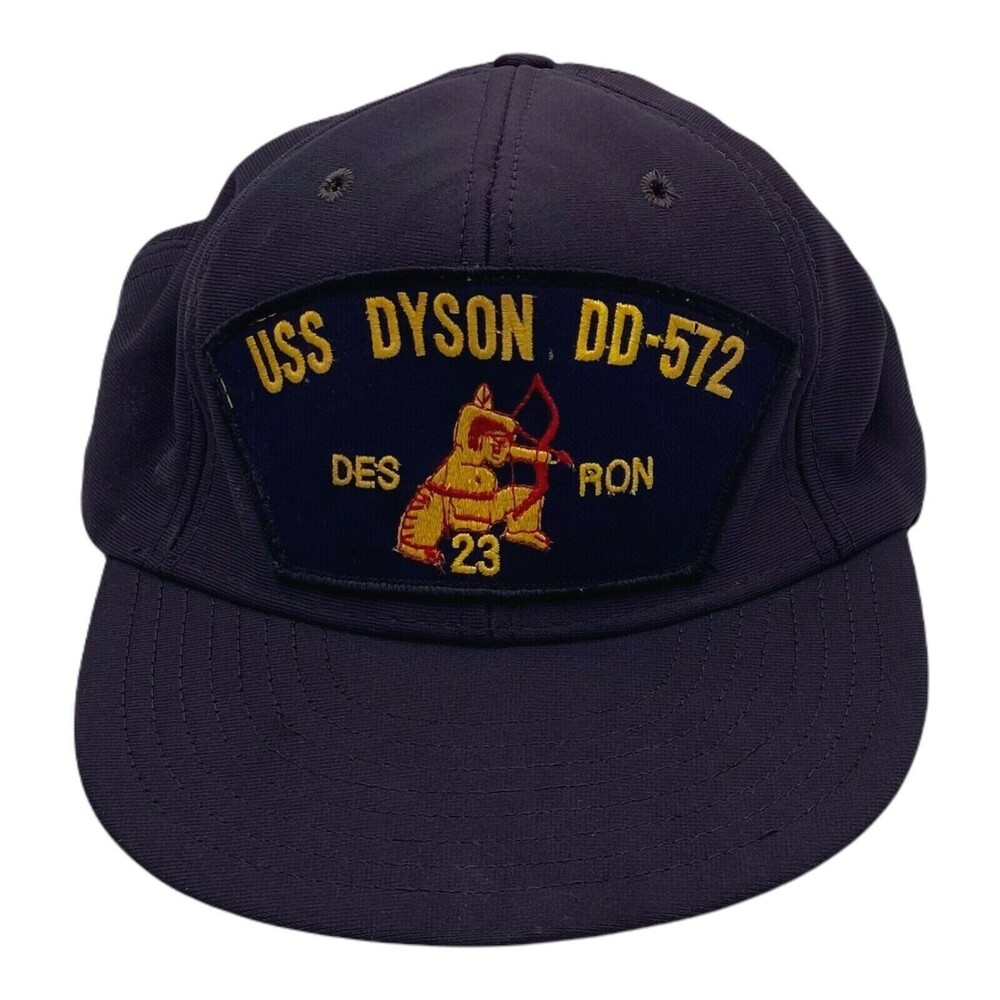 Navy Ship Hat Cap USS Dyson DD-772 United States Destroyer Snapback Made USA - Picture 1 of 12